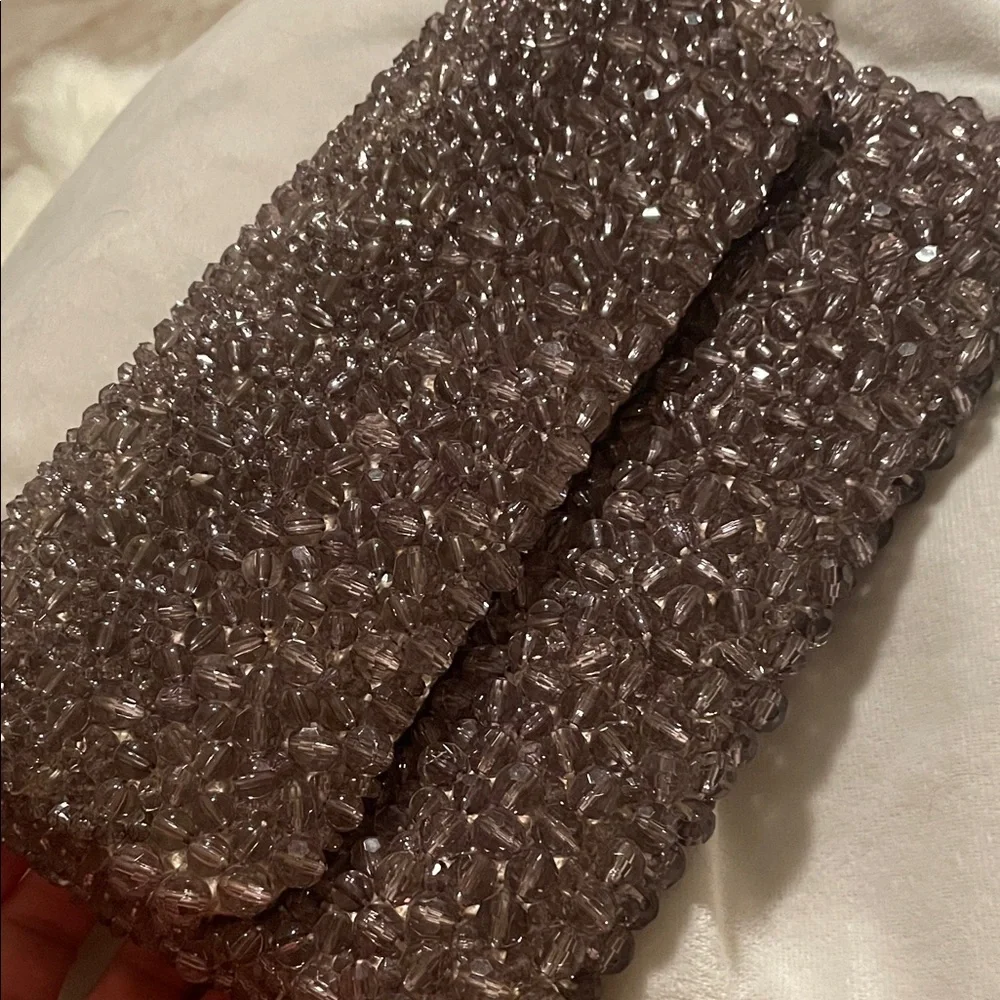 Elegant Beaded Clutch Magnetic Closure NWOT - Picture 7 of 9
